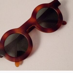 - Vintage Tortoise NOS Sunglasses w/Glass Lenses